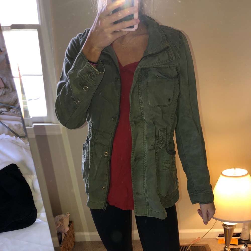 ANTHROPOLOGIE MILITARY JACKET